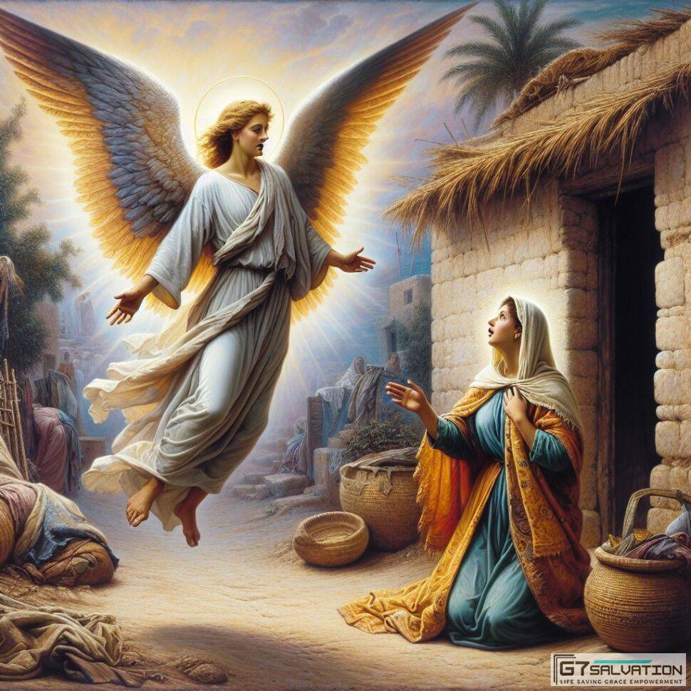 The Annunciation to Mary: The birth of Jesus Christ
