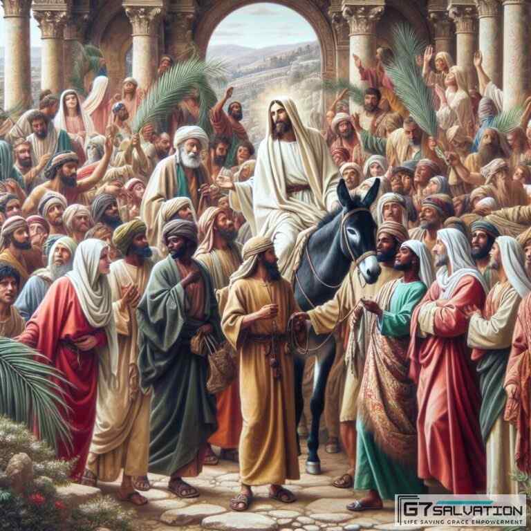 The significance of the triumphal entry of Jesus into Jerusalem