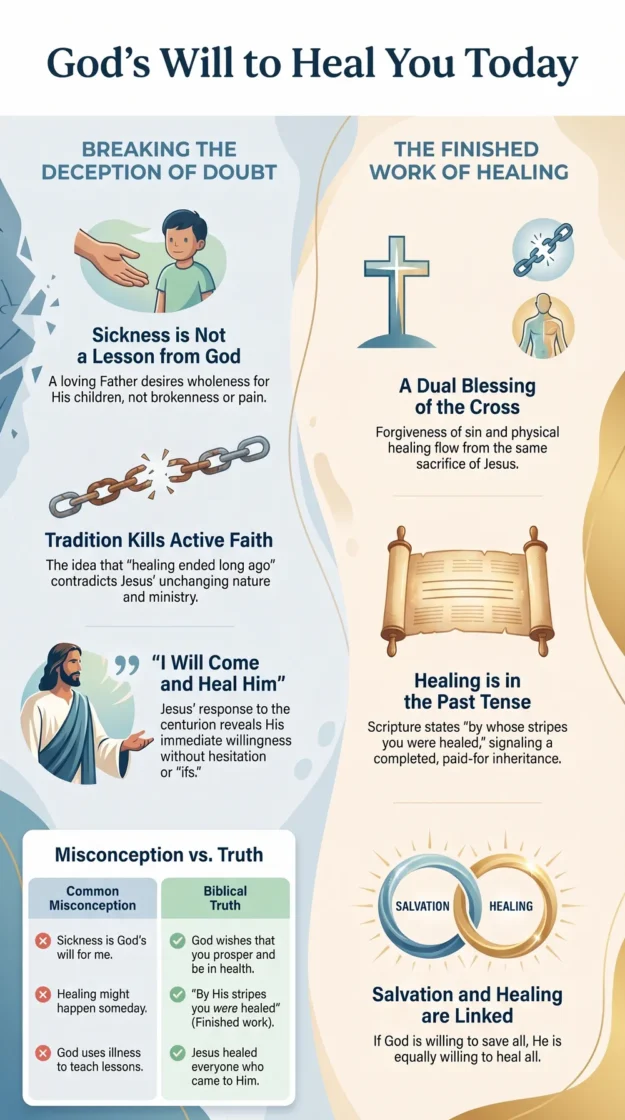 Is it God's will to heal - Find the visionary answer to our deep struggles-